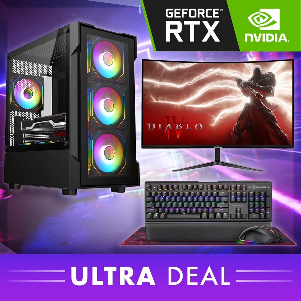 Ultra Deal 11 RYZEN 5500 32GB Nvidia RTX 5060 Gaming PC 32