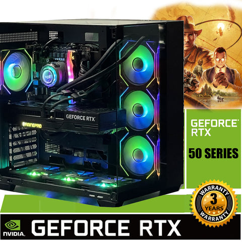 One off Deal AMD Ryzen 7 9800X3D NVIDIA RTX 5080 DDR5 Gaming PC ACX706