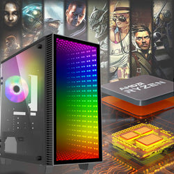 AMD RYZEN 5 5500 SIX CORE 32GB GAMING PC NVIDIA RTX 3060 3050 SPO AC410