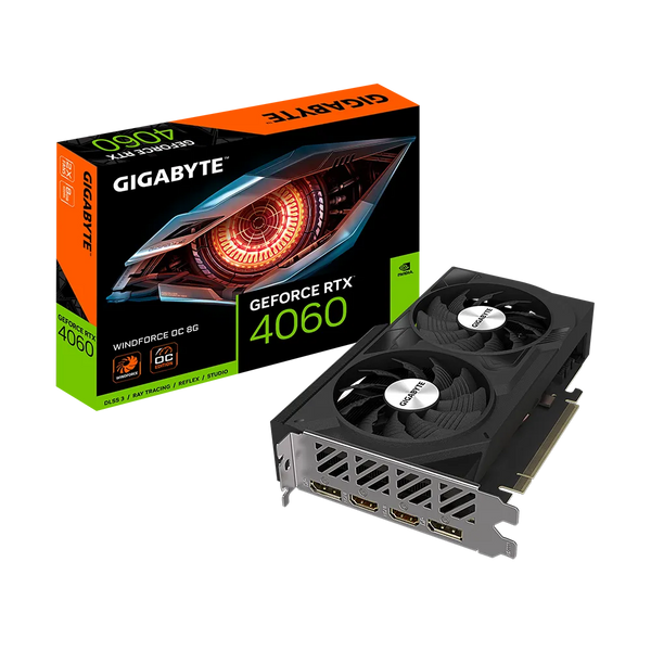 Gigabyte Nvidia GeForce RTX 4060 WINDFORCE OC 8GB Graphics Card ACC21
