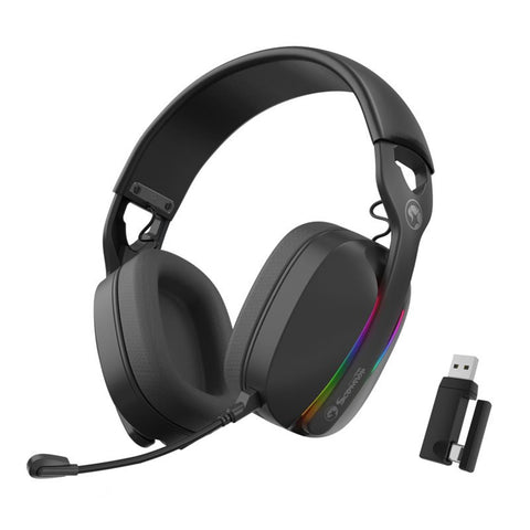 Marvo Scorpion HG9086W Bluetooth and Wired Tri-Mode Connection RGB Stereo Gaming Headphones ACC62