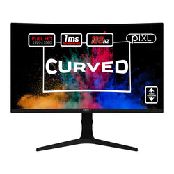 27 Inch Curved Monitor 165Hz 1ms Frameless Freesync G-Sync HDMI DPort USB, RGB Height Adjust ACC27C1