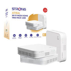 Strong MESHTRI1200UK AC1200 Whole Home Wi-Fi Mesh System (3 Pack) ACP55