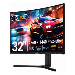 PIXL  X-SERIES 32" QHD IPS GAMING MONITOR 180HZ ACC83