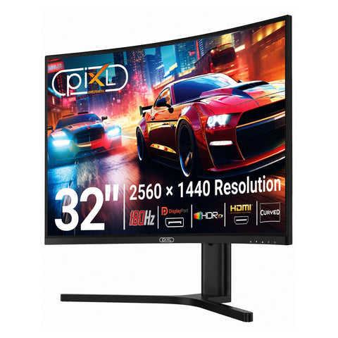PIXL  X-SERIES 32" QHD IPS GAMING MONITOR 180HZ ACC83