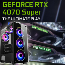 One off Deal 12 Core Intel Core i7 12700K 32GB nVidia RTX 4070 Super Gaming PC ACX454
