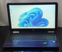 Purple 16GB HP Pavilion Laptop 500GB SSD Windows 11  ACL216