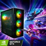 AMD RYZEN 5 5500 SIX CORE 32GB GAMING PC NVIDIA RTX 3060 3050 SPO AC410