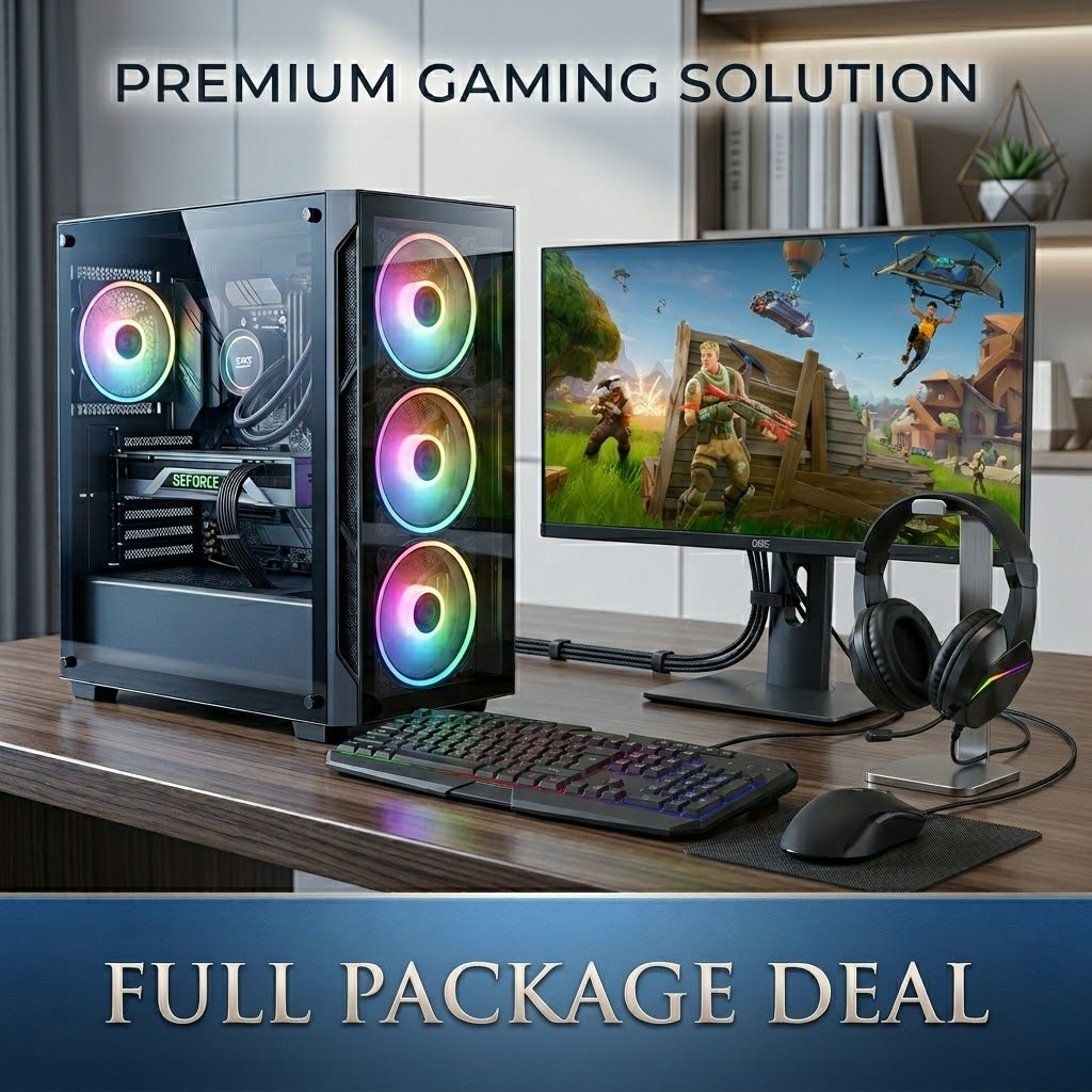 Windows Gaming Setup DEAL 9L LUCID RYZEN 16GB Full nVidia Gaming PC Setup SPO Windows 11 SP ...