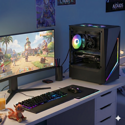 DEAL 9C AMD RYZEN 16GB Full Gaming PC Setup nVidia SPO Windows 11 SPO AC644