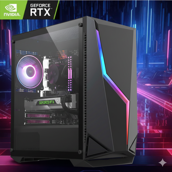 RYZEN 5 5500GT 16GB Vega RTX 3050 5060 VR ready Options Gaming PC AC610