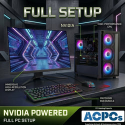 Intel Core i5 16GB Starter Gaming PC Full Setup Nvidia GTX 1660 Graphics ACX641