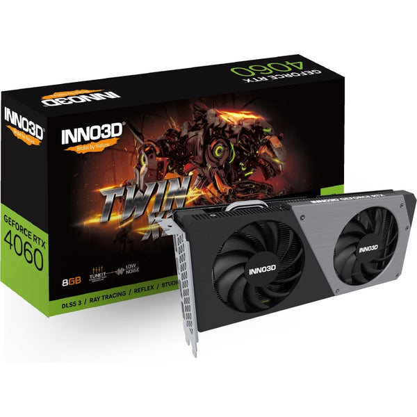 Inno 3D Nvidia GeForce RTX 4060 Twin X2 8GB Graphics Card ACC03