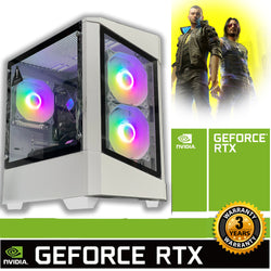 ONE OFF DEAL Intel Core I5 NVIDIA RTX 3060 VR READY White Gaming PC ACX465
