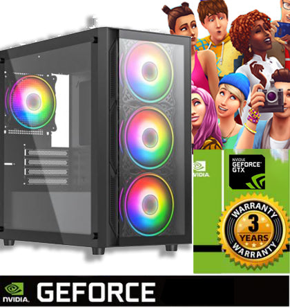 One Off Deal Intel Core i5 16GB Nvidia GTX 1650 Gaming PC Fortnite GTA ETC ACX445