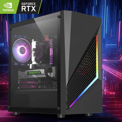 RYZEN 16GB Vega RTX 3050 5060 VR ready Options Gaming PC AC610