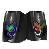 Marvo Scorpion SG-118 Gaming Speakers Stereo Sound USB Powered 7 Colour RGB Lighting,