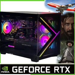 ONE OFF DEAL AMD RYZEN 7 64GB MEMORY NVIDIA RTX 5070 Ti GAMING PC ACX716