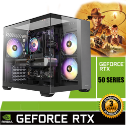 LIMTED ANTEC OFFER RYZEN 5 5600 1TB M.2 RTX 5060 VR READY BLACK GAMING PC ACXX04A