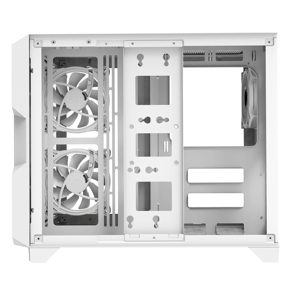Pro Android X Gaming Cube Black or White Case with 3 x 120mm Infinity ...