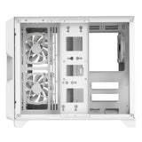 Pro Android X Gaming Cube Black or White Case with 3 x 120mm Infinity ARGB Fans ACC49