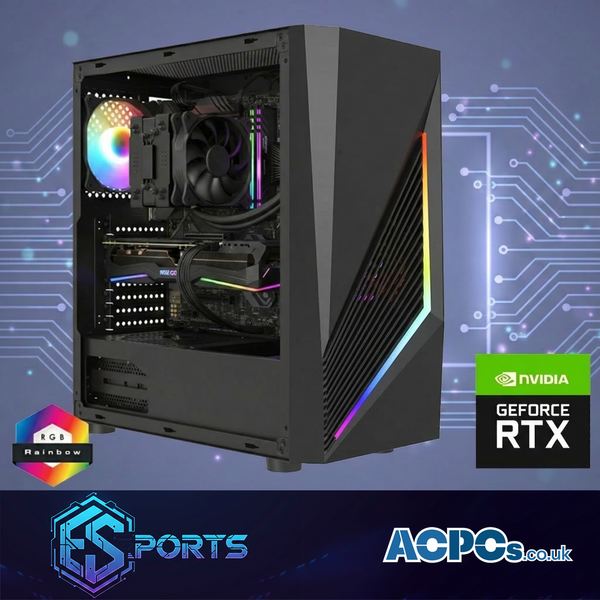 ESPORTS RECOMMENDED Ryzen 5 NVIDIA RTX 5060 Ti Gaming PC ACE05