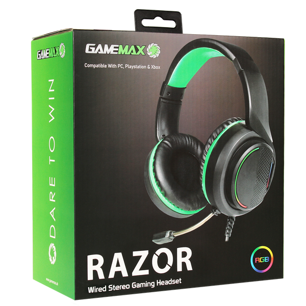Razor RGB Gaming Headset and Mic with 5.1 Surround Sound
