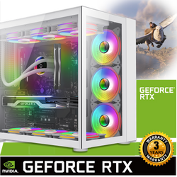 One off Deal Intel Core i7 32GB Nvidia RTX 4060 Ti White Gaming PC ACX463