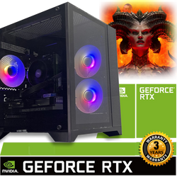 INFINITY INTEL CORE I5 14400 NVIDIA RTX 4060 VR READY GAMING PC AC422