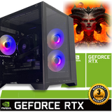 RYZEN 5 SIX CORE GAMING PC 32GB 1TB M.2 VR ready NVIDIA RTX 4060 ACX444