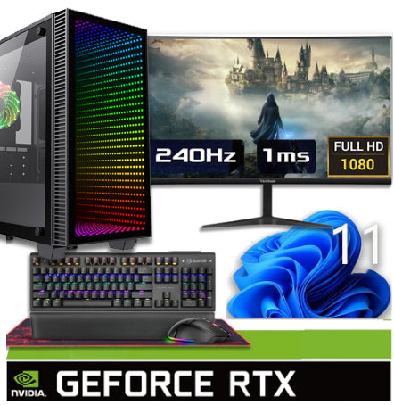 ONE OFF DEAL 32GB 240HZ PACKAGE NVIDIA RTX 4070 SUPER GAMING PC ACX441