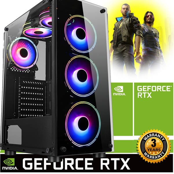 ONE OFF DEAL RYZEN 5 5600X 6 CORE 32GB NVIDIA RTX 5070 VR READY GAMING PC ACX707