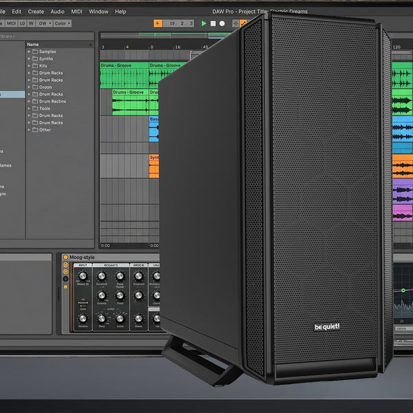 Audio Workstation Ryzen 9 32GB 2TB RTX 5060 BeQuiet Silent Base ACG02