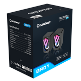 RGB Wired PC Gaming Speakers With USB2.0 Power and AUX 3.5mm Cable ACC98