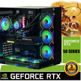 One off Deal AMD Ryzen 7 9800X3D NVIDIA RTX 5080 32GB DDR5 2TB Gaming PC ACX706