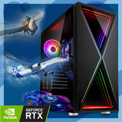 One off Deal Intel Core i5 12400 32GB DDR4 Nvidia RTX 4060 Gaming PC ACX381