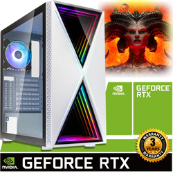 ONE OFF DEAL AMD RYZEN 7 32GB MEMORY NVIDIA RTX 5070 Ti GAMING PC ACX712W