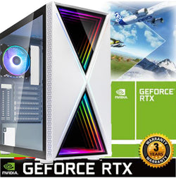 One off Deal Intel Core i7 32GB Memory Nvidia RTX 4060 White Gaming PC ACX376W