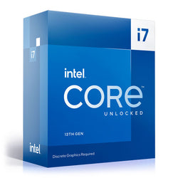 Intel Core i7 13700KF 16 Core LGA 1700 Raptor Lake Processor, 24 Threads, 5.4GHz Boost