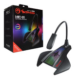 MARVO SCORPION RGB Gaming Microphone Mic-01