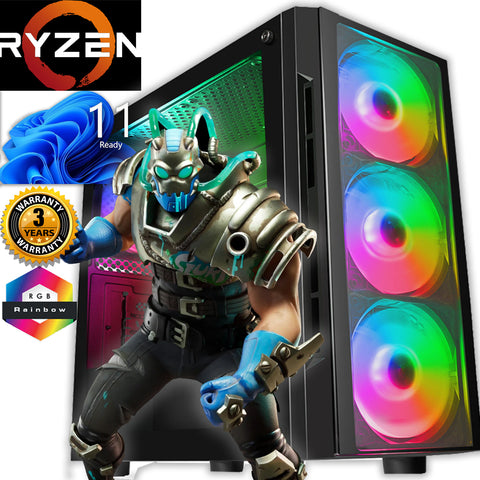 NEW!! AMD RYZEN 5600G 32GB 1TB NVME Choice of Graphics Gaming PC AC608
