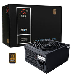 700W FX Pro 14cm Fan APFC 80 Plus Power Supply for RTX 3060 3070 & 3080